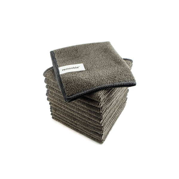 remooble™ 12 Pack of Microfiber Cleaning Cloths